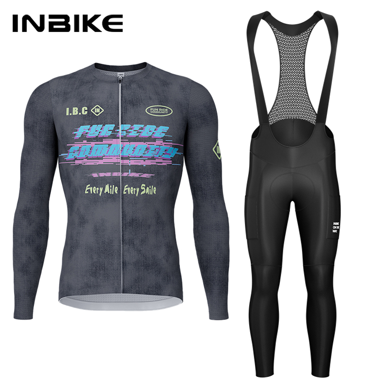 Mountain Biking Pants For Men - INBIKE Spring Autumn Cycling Set Cycling