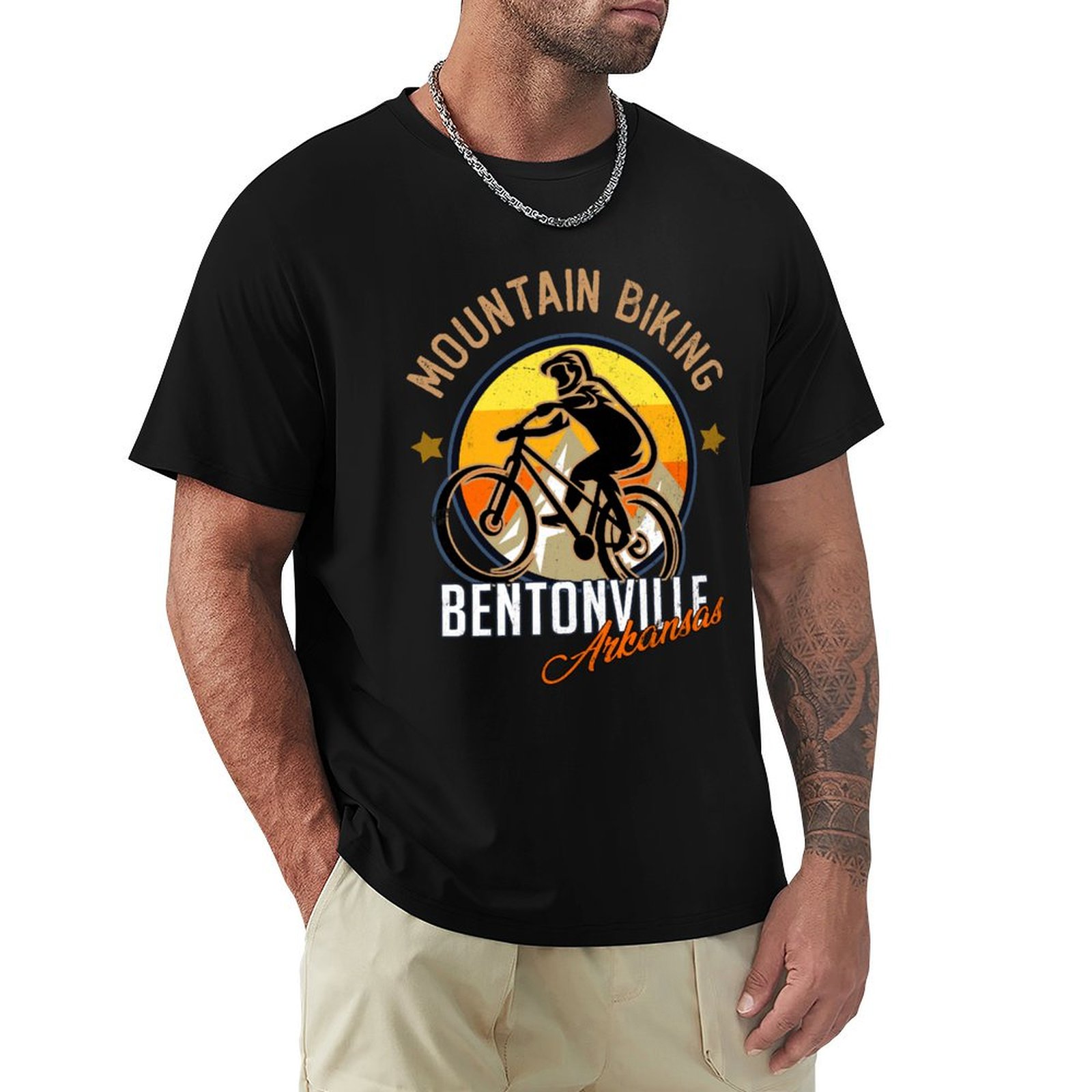Mountain Biking Bentonville Arkansas - bentonville arkansas mountain biking T-Shirt Sweat