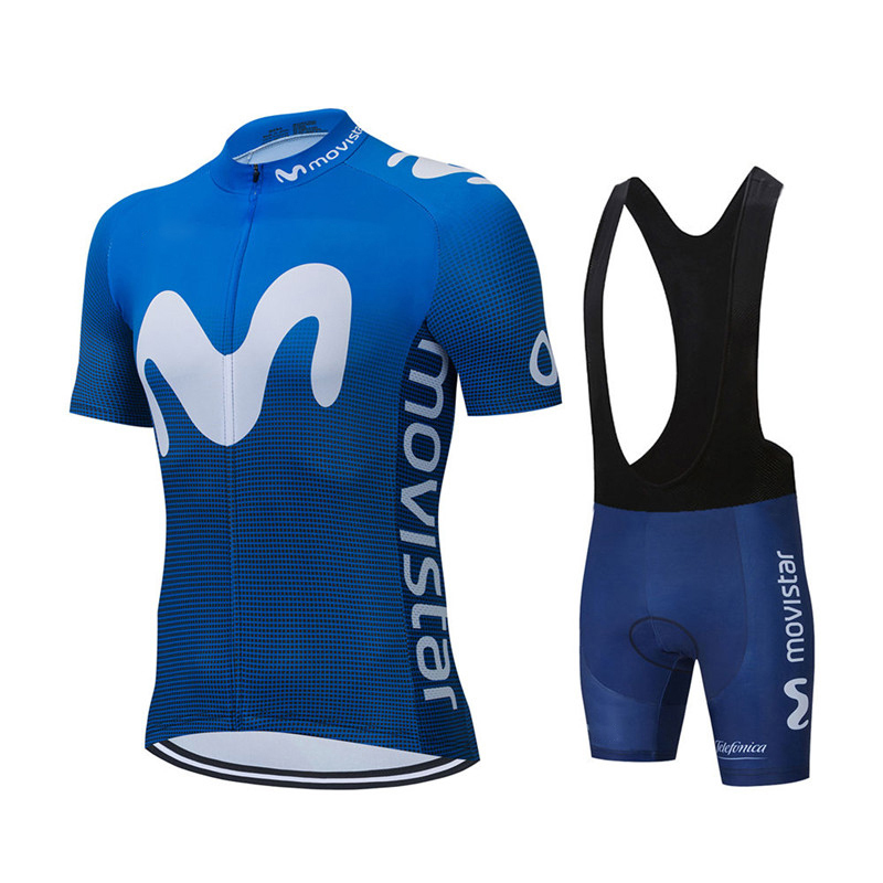 Mountain Biking Pants For Men - New Summer Movistar Team Cycling Jersey