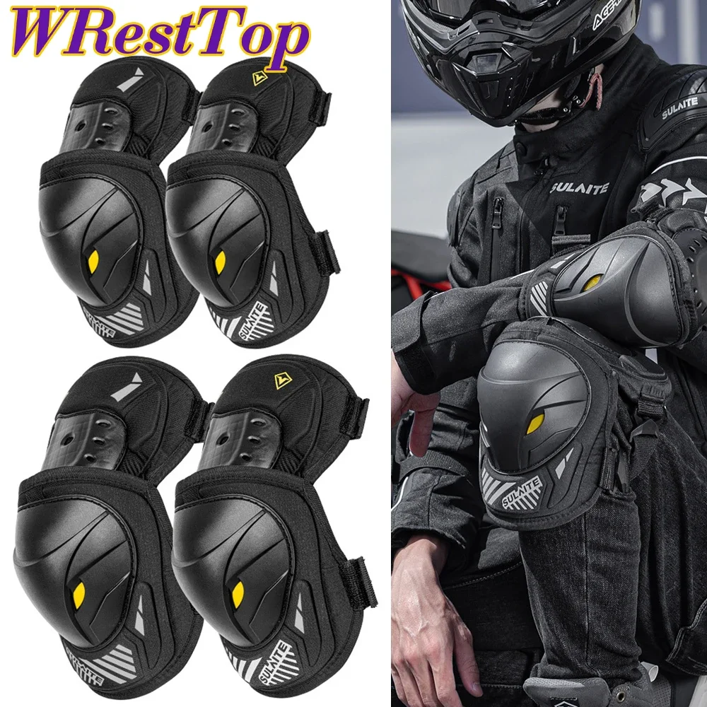 Mountain Biking Knee And Elbow Pads - Premium Motorcycle Riding Gear - Superior