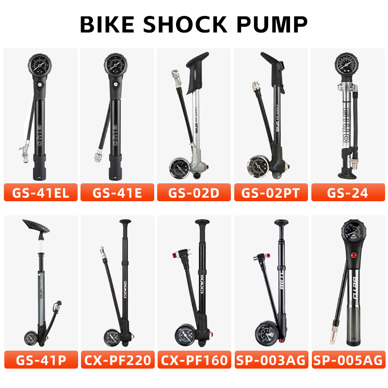 Shock Pump Suspension - 300/600psi High Pressure Bicycle Air Shock