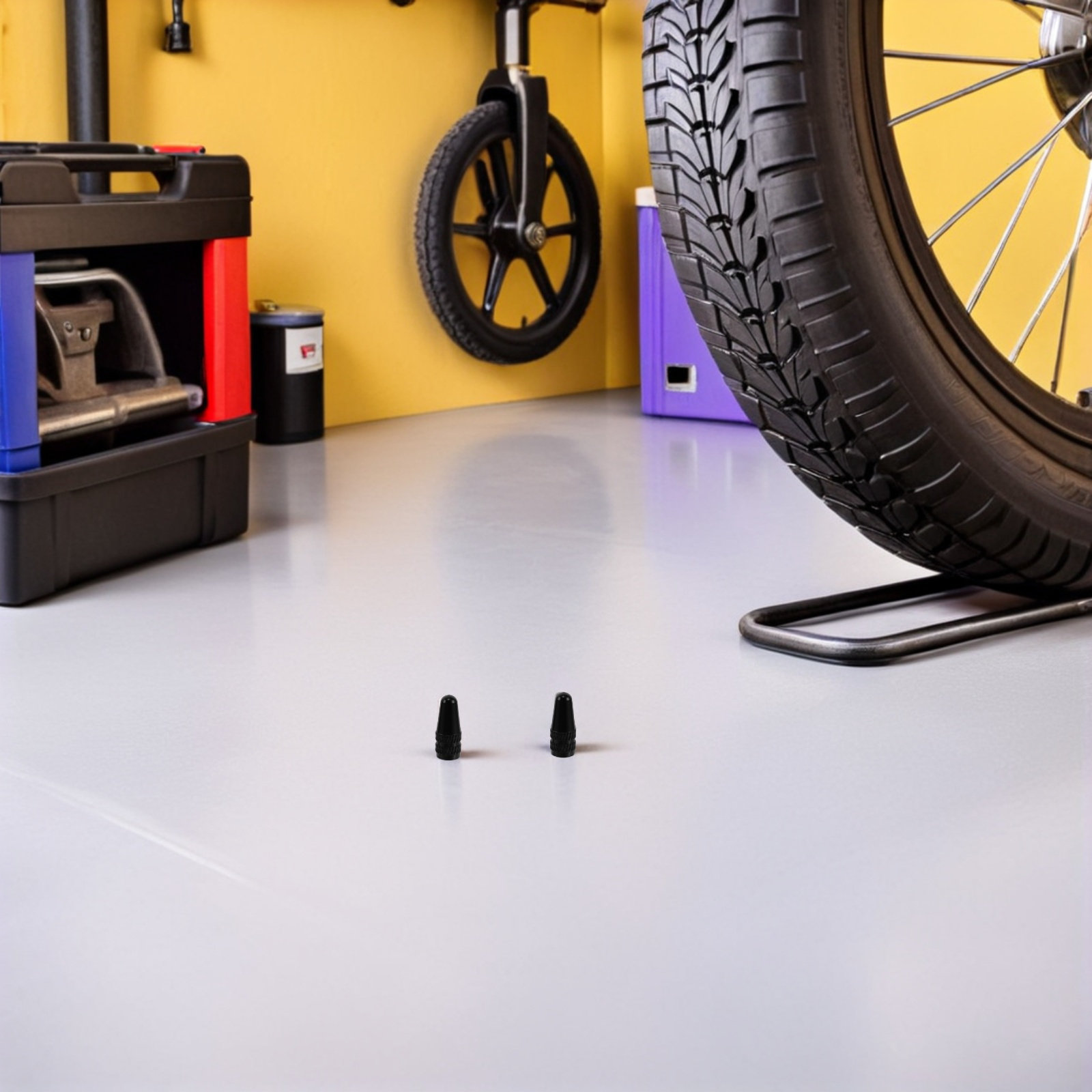 Mountain Biking In French - 50Pcs French Valve Caps Bike Tire