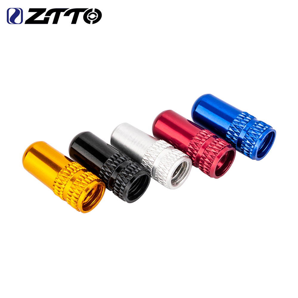 Mountain Biking In French - ZTTO Bicycle Presta Valve Caps MTB