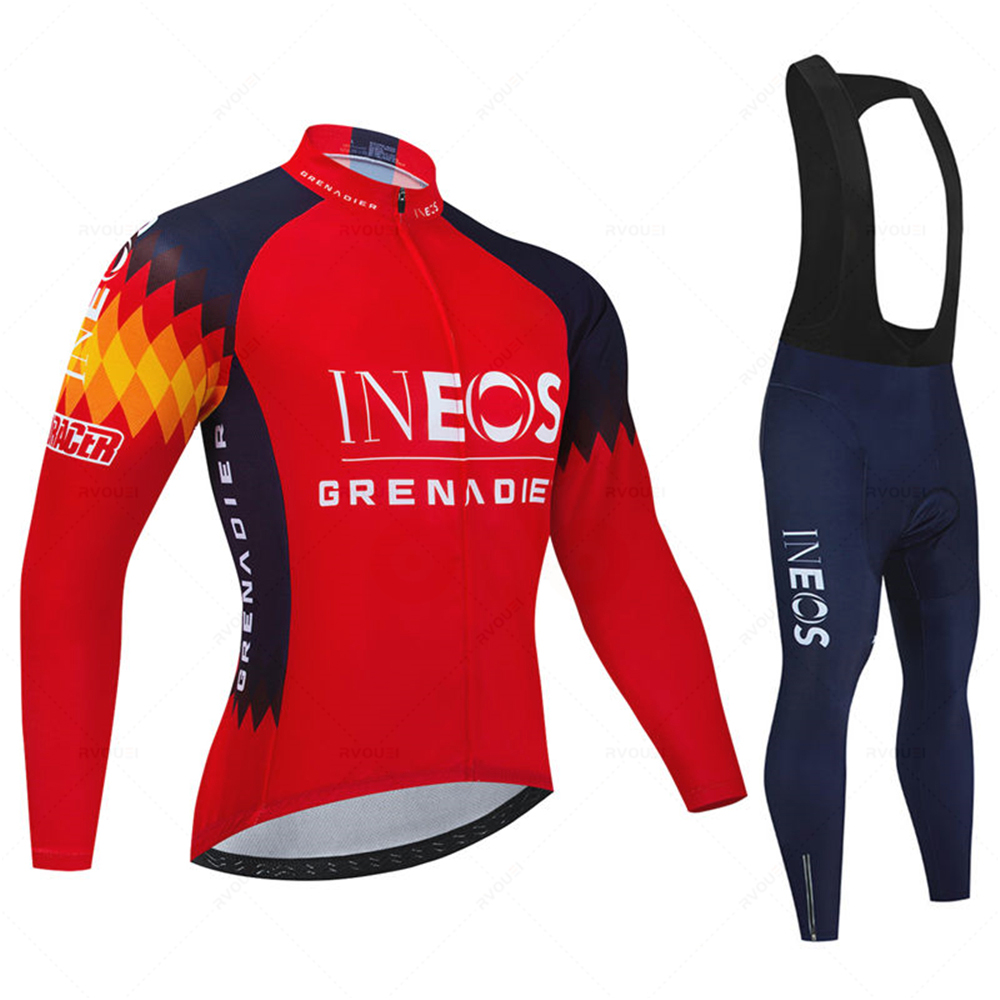 Mountain Biking Overalls - Ineos Team Men Spring Sport Cycling