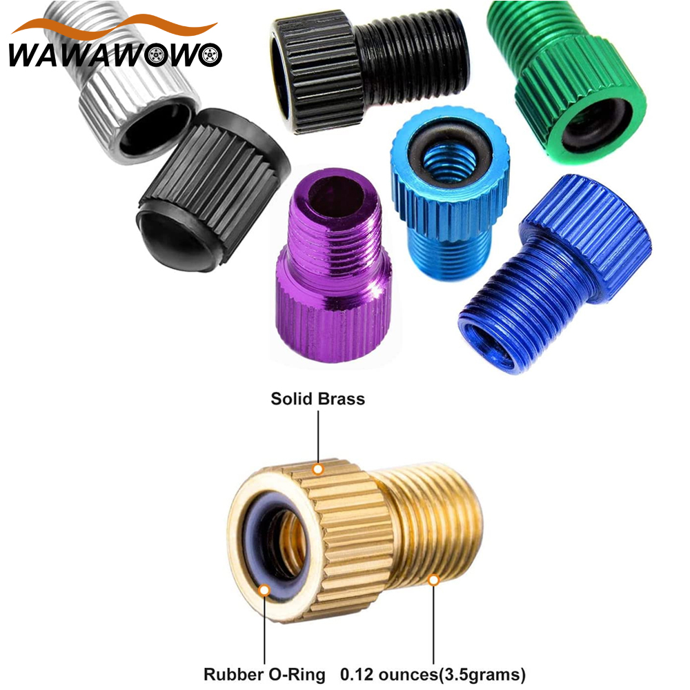 Mountain Biking In French - 1Set Presta Valve Adapter, French /