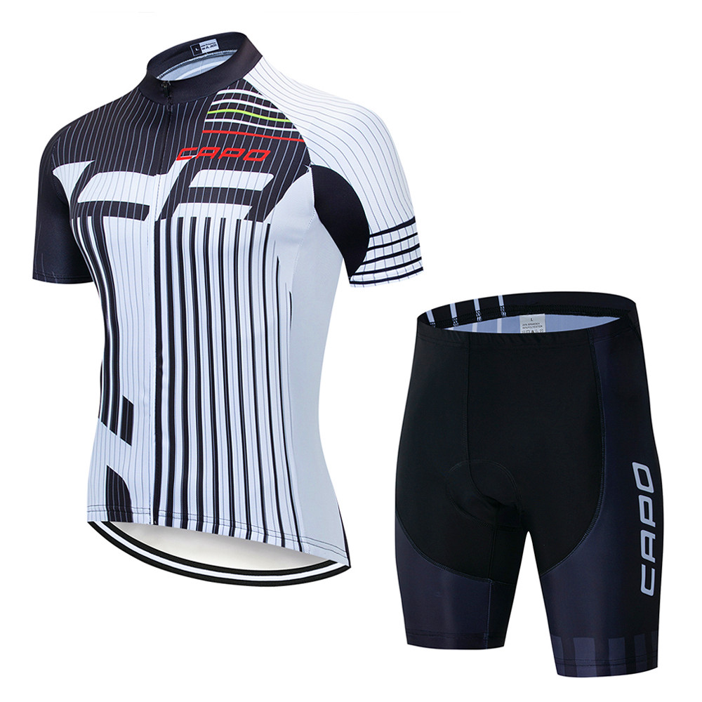 Cycling Jersey Set 2026 Men Su - Mountain Biking Underwear review and price