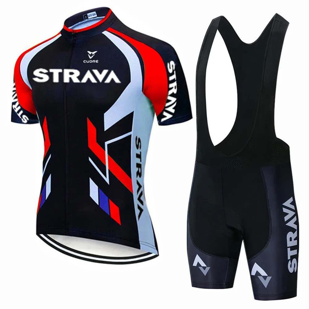 Strava Bike Jersey Set Summer  - Mountain Biking Overalls review and price