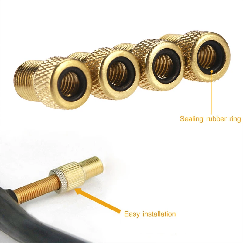10PCS bicycle valve adapter ca - Mountain Biking In French review and price