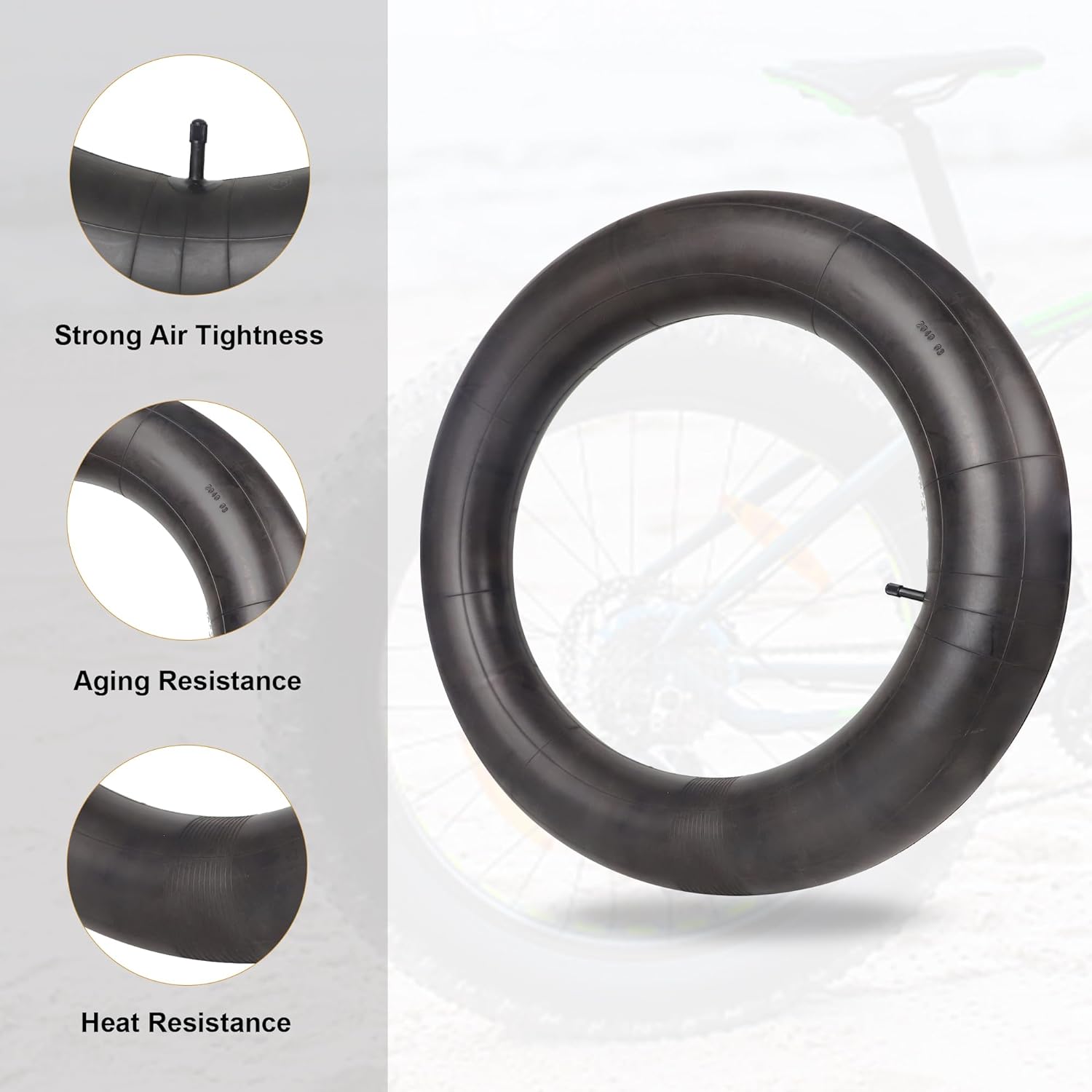 ZUKKA 1 Piece Fat Inner Tubes  - Mountain Biking Tube review and price
