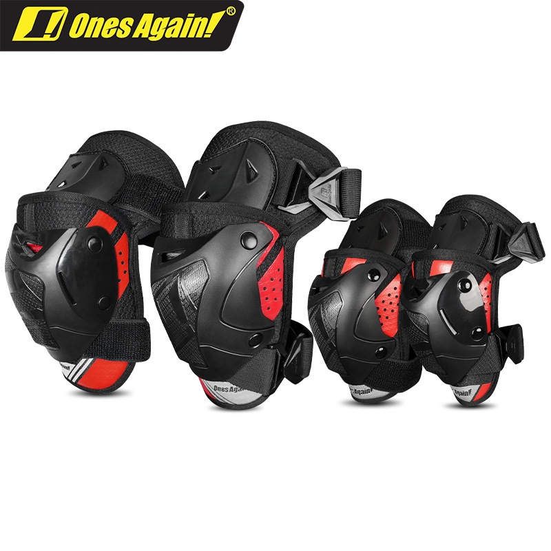 CE Level 1 Protective Pads Set - Mountain Biking Knee And Elbow Pads review and price