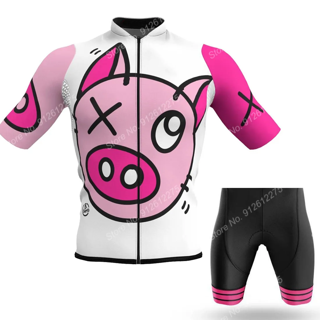 Set Cartoon Comic Pig 2023 Cyc - Mountain Biking Pants For Men review and price