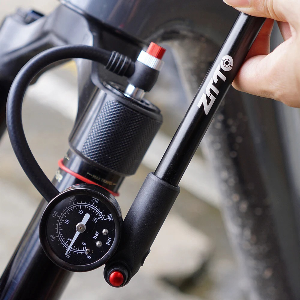 ZTTO Bike Shock Pump with Gaug - Shock Pump Suspension review and price