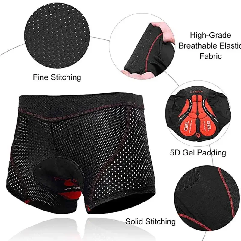 X-TIGER Men's Cycling Underwea - Mountain Biking Underwear review and price