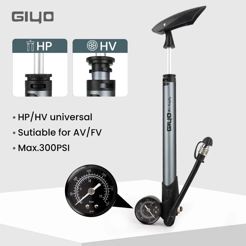 Giyo GS-41P 300psi Bicycle Sho - Shock Pump Suspension review and price