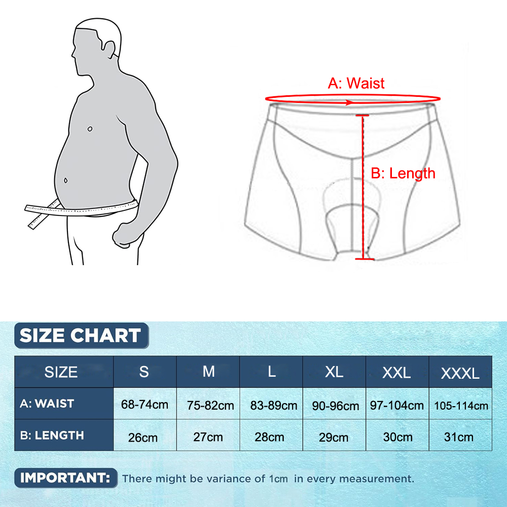 1Pcs Cycling Underwear for Men - Mountain Biking Underwear review and price