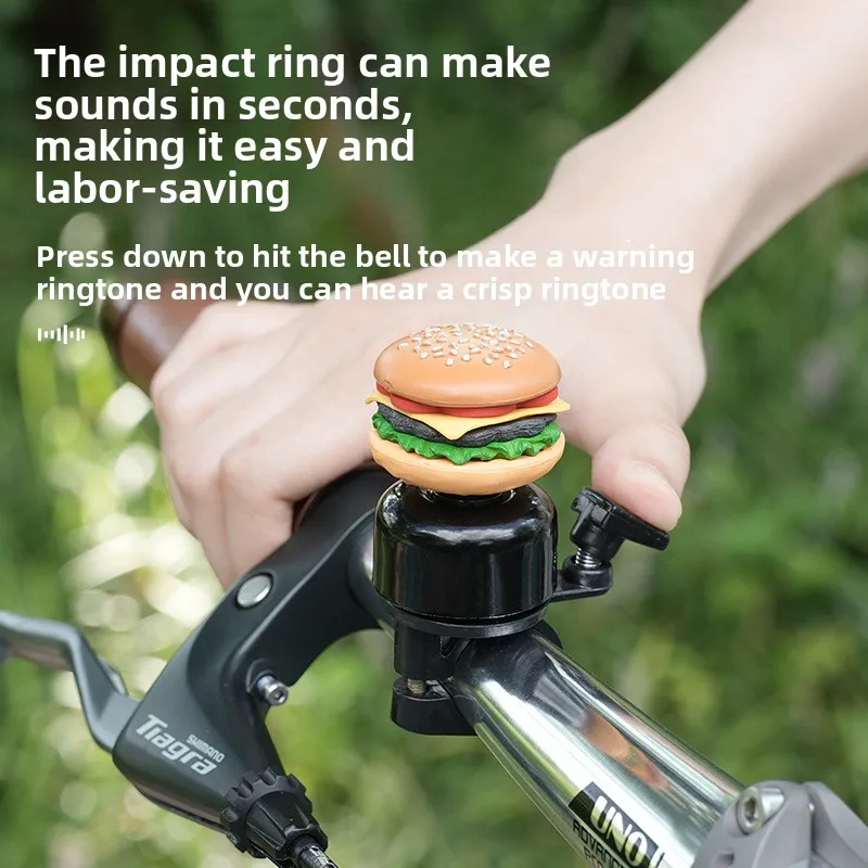 Bicycle Bell Horn Burger Frenc - Mountain Biking In French review and price