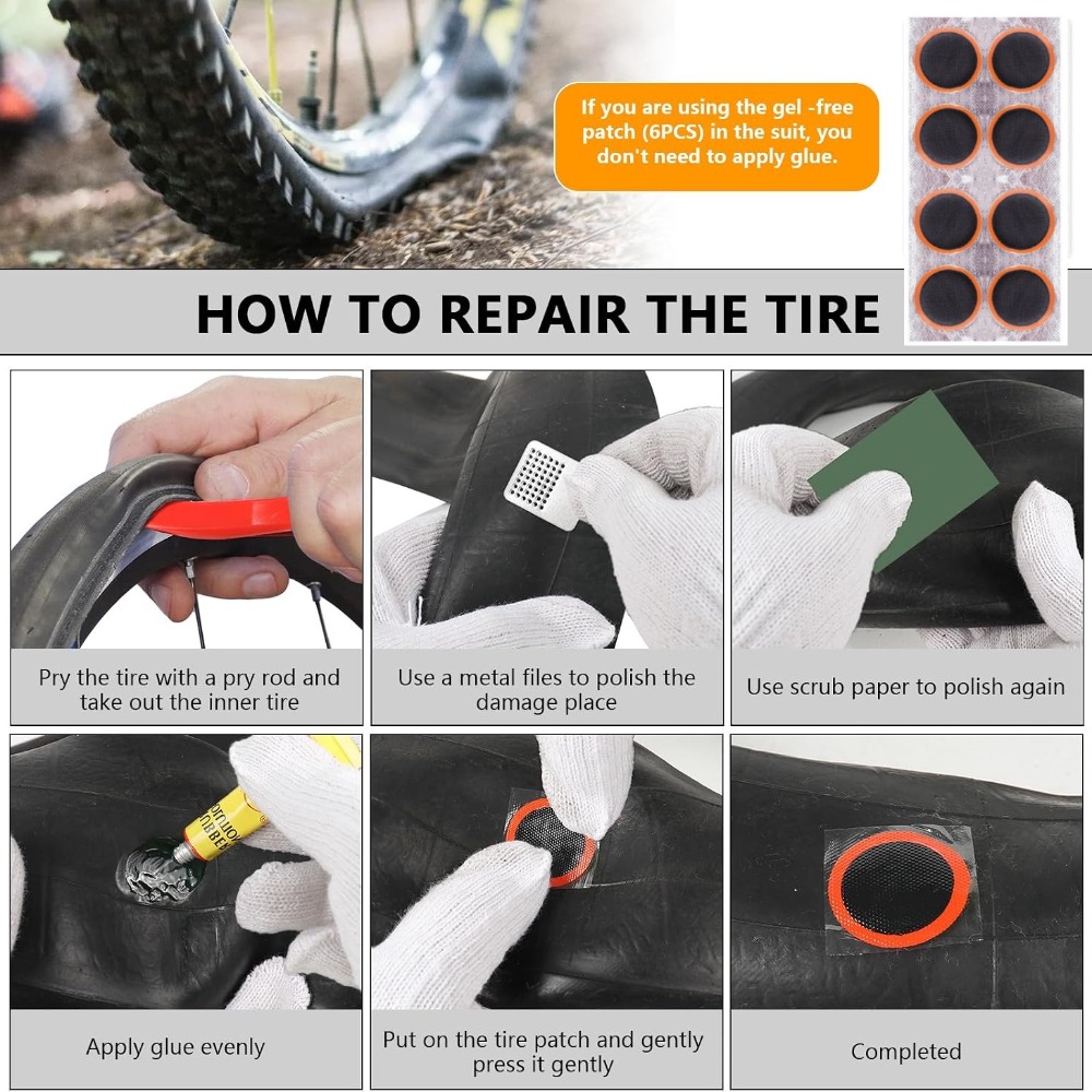 Bike Tire Repair Kit,Bicycle I - Mountain Biking Tube review and price
