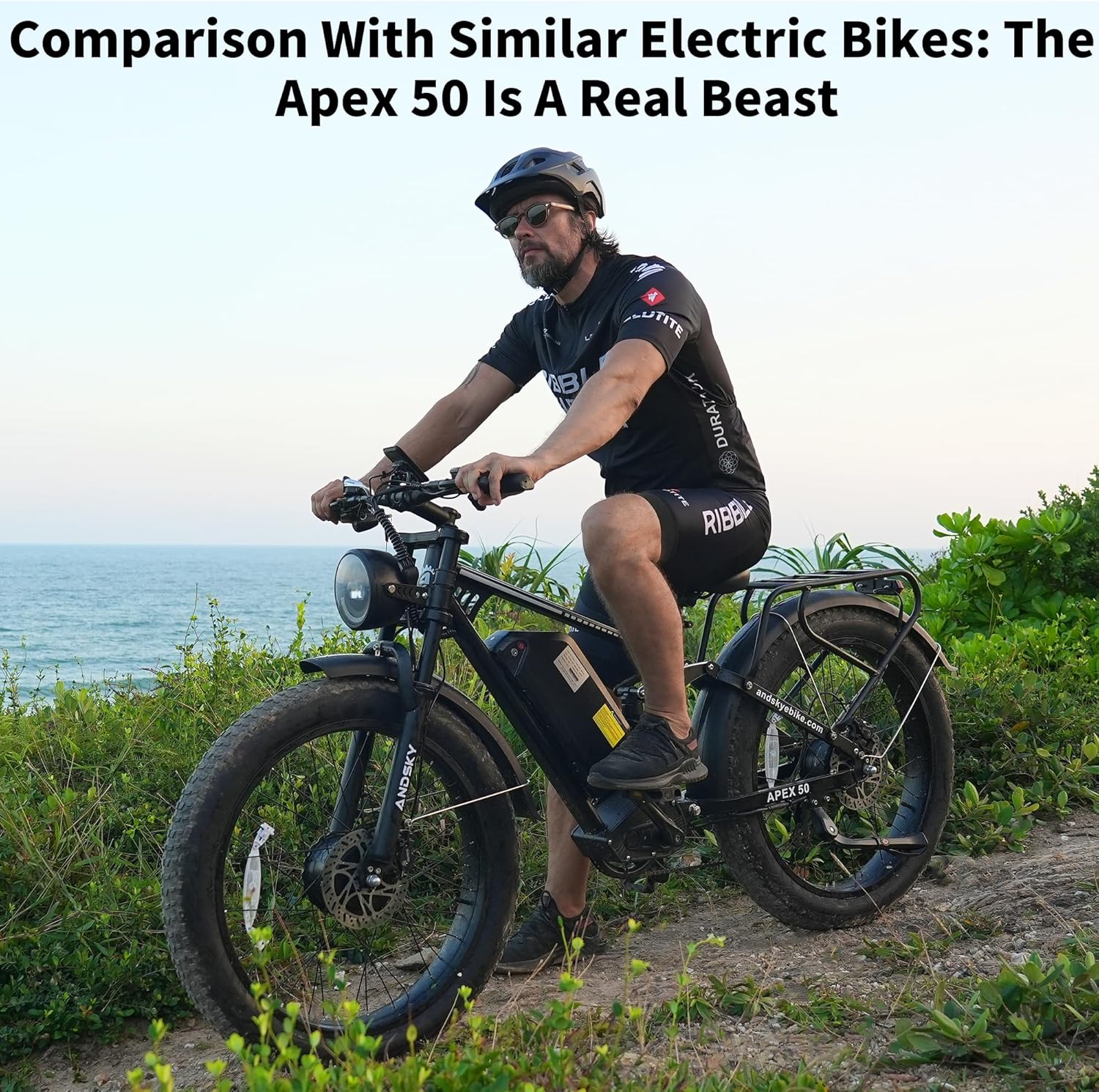 ANDSKY Apex50 AWD Electric Bik - Shock Pump Suspension review and price