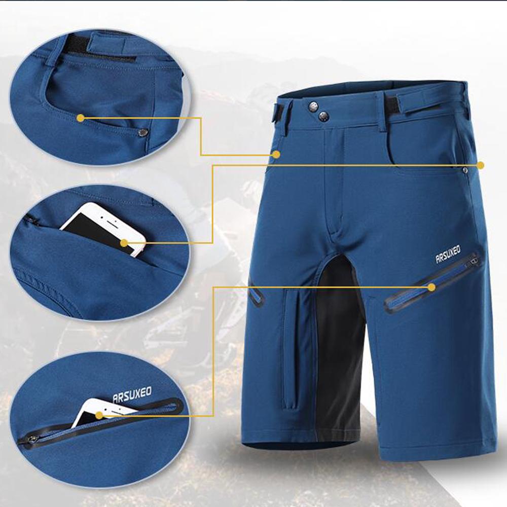 ARSUXEO Men's Cycling Shorts L - Mountain Biking Overalls review and price